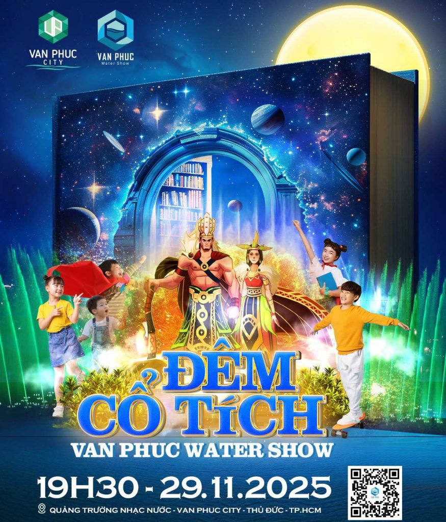 Nhạc nước Van Phuc City tháng 11