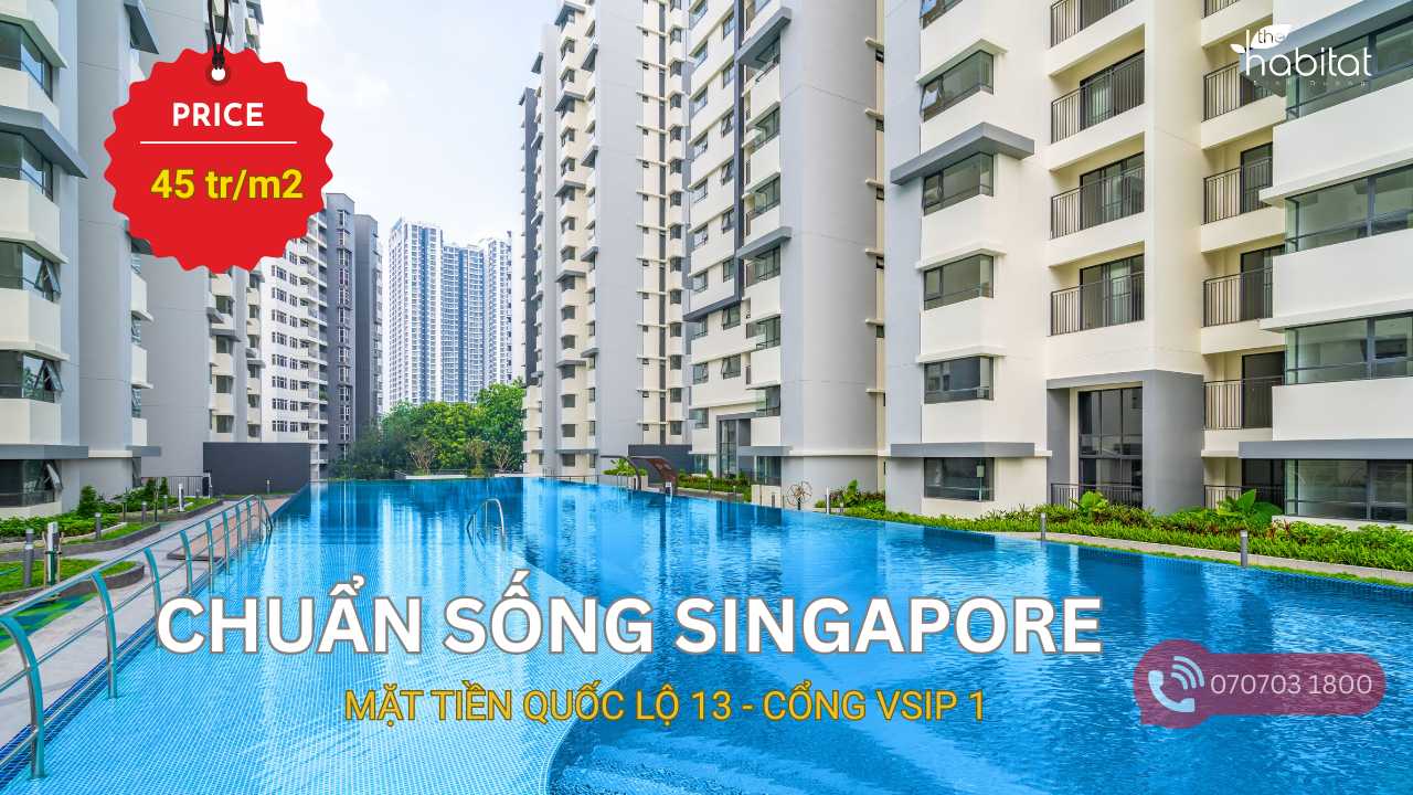Căn hộ The Habitat Vsip 1